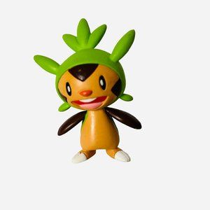 Nintendo Pokemon Chespin Miniature Figure Tomy 2 Inch